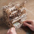 乌克兰ugears木质机械传动立体拼装模型手工diy玩具成人创意实用生日礼物情人节送男女友 收银机