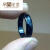 帛古论金黑曜石戒指女设计感的独特戒指设计感男石头戒指多面指环扳指 内径17mm