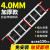 铝合金伸缩直梯子工程户外单梯折叠抽拉爬梯室外升降8米楼梯 m厚10米伸缩直梯(可伸到9.2米