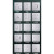 德力西开关插座墙壁家用五孔带开关usb银色86型一二开 118型 电脑电视10孔