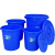 范耐斯  水桶  圆形塑料水桶酿酒发酵储水桶加厚大白桶工业垃圾桶  45L  白色   10个起订 GY