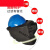 高空作业面罩配安全帽式帽氩弧焊头戴式面屏焊工专用可电焊 一个插槽配件 编号4