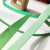 pet塑钢打包带塑料捆绑带绿色1608手工用包装带打包扣篮子编织条 1608打包扣-约2000个/箱