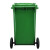 中典 垃圾分类垃圾桶YY-100A新国标大号物业室内外小区环卫户外商用定制带盖垃圾桶绿色100L-厨余垃圾