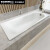 卡德维（Kaldewei） 德国进口钢瓷釉浴缸 嵌入式家用成人浴缸配进口花洒淋浴套装 3系+13cm手持花洒套装 1.7m
