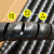 举山 螺旋缠绕管 ZRC74 内径74mm 黑色 1米 PP材质 加厚线缆保护套管
