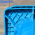 蓝鲸环卫【240L颜色备注】新国标干湿户外垃圾桶大号升分类塑料加厚商用工业带盖小区环卫垃圾桶 LJHW9655