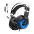 MpowBH357 有线游戏耳机耳麦头戴式 LED 灯 电竞吃鸡 立体声7.1 虚拟环绕声线控耳机 灰色