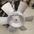 适用于HTF消防高温排烟风机叶轮叶片 钢制扇叶碳钢风叶 风机配件 10.5#(直径1050mm)