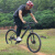 喜德盛山地自行车英雄300运动健身27.5轮径27速可锁死前叉铝合金机械碟刹 灰红色17.5英寸（2021青春版）