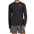 阿迪达斯 （adidas）长袖T恤男装夏季新款运动服透气跑步训练健身上衣H58590  XL HM8436黑色 L