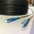 LHG 光纤跳线 SC-SC 单模单芯 灰色 150m 单芯两钢丝