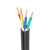 竹江 电线电缆 国标铜芯5芯户外电缆线硬线工程电力电缆 YJV5*10平方 1米