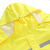 久匀 连帽长款风衣式雨衣 反光雨衣 巡逻徒步防汛钓鱼成人防暴雨 300D双条荧光黄长款 XL码(170-175)