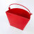 承琉加厚型消防黄沙桶烤漆锹桶铁桶消防器材消防半圆桶专用桶 8L圆桶