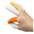 一次性乳胶工业手指套劳保美容美甲防尘防滑耐磨橡胶手指套 白色均码500克/包(约780个)
