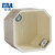 公元（ERA）管道优家PVC电工管穿线管暗盒线盒底盒八角灯头箱8方盒灯头箱（插片式） 白色灯头箱盖