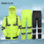Shockclan反光雨衣分体套装双层交通工地外卖 300D荧光绿 M 