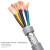 TRVVP高柔性拖链电缆6 7 8 10 12芯0.2/0.3/0.5/0.75平方屏蔽电线 TRVVP6芯075平方外径96mm足