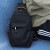 西里亚克（Ciriaco）品牌斜挎包男潮牌胸前背包大容量休闲单肩包新款运动男士包包 时尚黑