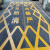 通道禁止停车镂空心字喷漆模板车道禁止占用地面划线标识 1.2mmPVC画线模板 15x100厘米