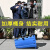 南京苏州垃圾分类垃圾桶带盖大号商用240L升公共场合小区户外环卫 100L-A带轮桶 蓝色-可回收物【南京版】