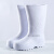 耐磨高筒棉靴白色食品靴 耐油耐酸食品厂厨房保暖雨靴EVA胶鞋工业品 常规款：白色EVA高帮(加棉) 46