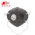 思创（SICHUANG）AC9502 KN95折叠式独立装活性炭带阀 防尘防异味防护口罩 AC9502Z(头带) 1盒(30个/盒)