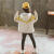 女孩秋天上衣外套适合3-12岁女童春装2022年新款韩版中大童洋气夹克春秋季儿童时髦洋气潮 粉色J-PUCK拼色外套 110cm