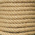海斯迪克 工业麻绳拔河绳 天然黄麻绳子手工黄麻 包装捆绑绳子 直径40mm*1m H-160