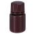 工业级30ml毫升塑料瓶广口瓶加厚避光酵素瓶实验室试剂溶剂瓶分装瓶透明棕色 30ml-棕色（20个装）hdpe材质