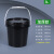 批发化工桶塑料桶包装桶黑色避光桶pp桶试剂瓶方桶避光塑料罐 5L-黑色桶