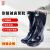 安全牌（AN QUAN PAI）高筒雨靴 耐油耐酸碱 防水防滑  工地雨鞋 钓鱼水鞋ZH001 38码