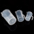海斯迪克 HKCL-530 带盖塑料量杯 带把手pp刻度烧杯 透明测量计量杯 3500ml加盖 