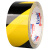 利信达PVC警示胶带黑黄地标线斑马胶带地面标识分区胶布工厂 3.0CM宽*3长9卷