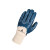 代尔塔201150 重型丁腈3/4涂层手套针织透气耐磨防滑手套蓝色 8码 1副