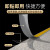 佐佑众工（zuoyouzhonggong）楼梯防滑条台阶防滑垫自粘防滑贴包边护角防撞压边条PVC 黄色灰底 5*25cm1米加厚款