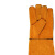 谋福（CNMF）牛皮加长电焊手套  防高温阻燃耐磨焊工隔热手套(黄色)