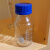 华鸥 1406 螺口试剂瓶 高硼硅出口蓝盖瓶螺纹细小口带刻度 螺纹口试剂瓶3.3料 500ml