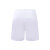 yy羽毛球运动裤速干透气裤中小学生运动裤休闲跑步健身裤工作服 白色 XL