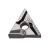 数控刀片三角形外圆粗精车TNMG16040408硬质合金陶瓷不锈钢粒 TNMG160408R-VF QR550正开槽R0