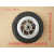 5寸充气轮天然橡胶手推车轮子脚轮 老虎车轮 5寸直径13厘米 轴承内孔10毫米