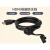 HDMI航空插头 HDMI防水公母延长线0.5/1米前面板接口 金属螺母 LH20-CA-HD-013(0.5米) A93