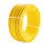 起帆QIFAN 电线电缆ZB-BVR-450V/750V-10平方单芯多股软线100米/卷 黄色