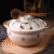 烧宝 日式陶瓷土砂锅煲汤沙锅家用耐热炖锅瓦煲 福猫陶锅3.5升