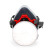 思创面罩 ST-1080 硅胶防尘面罩口罩防工业粉尘雾霾PM2.5细微颗粒物打磨半面具防尘防毒面罩 ST-1090防毒半面罩(1套)