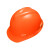 梅思安/MSA ABS标准型一指键帽衬+超爱戴帽衬组合装V型无孔安全帽施工建筑工地劳保防撞头盔 橙色 1顶装