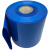 PVC套管 蓝色pvc热缩管 锂电池组外皮绝缘套膜 18650电池封套 宽350mm(1米价/单层厚度0.15mm)