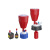 流动相HPLC液相色GL45/S60溶剂瓶废液桶安全盖过滤器液体 S60废液盖(4宝塔)