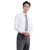 中神盾 8120 男式长袖衬衫修身韩版职业商务免烫衬衣  (1-9件价格) 白色斜纹 40码
